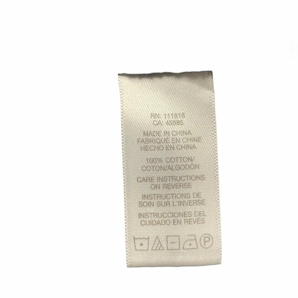 Michael Kors Gray Button Up Polo Shirt Medium EUC - Picture 7 of 7